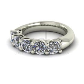 anillo pedida de oro blanco con diamantes cinquillo A60910001.jpg