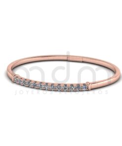 pulsera oro rosa con diamantes rigida B10240001.jpg
