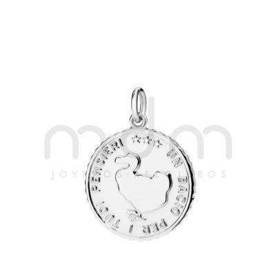 colgante moneda plata dodo one kiss DMKISS_A-1.jpg