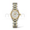 longines master collection automatico mujer acero oro amarillo esfera gris silver diamantes brazalete l2.128.5.77.7