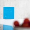 qlocktwo touch alarm blue candy