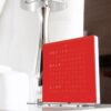 qlocktwo cherry cake alarma