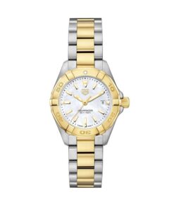 TAG-HEUER-AQUARACER-CUARZO-27MM-BICOLOR-ESFERA-BLANCA-MADRE-PERLA-WBD1420.BB0321
