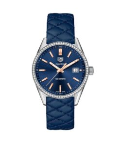 TAG-HEUER-CARRERA-LADY-CUARZO-39MM-PIEL-ACOLCHADA-AZUL-WAR1114.FC6391