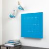 qlocktwo classic blue candy 45x45
