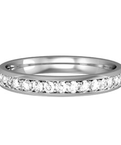 anillo de compromiso oro blanco con diamantes 62530VD1