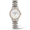 LONGINES-ELEGANT-29MM-AUTOMÁTICO-ACERO-PVD-ROSA-ESFERA-NÁCAR-Y-BISEL-CON-DIAMANTES-BRAZALETE-L4.310.5.88.7