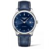 LONGINES-MASTER-COLLECTION-40MM-AUTOMÁTICO-ESFERA-AZUL-DIAMANTES-CORREA-PIEL-AZUL-L2.793.4.97.0