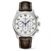 LONGINES-MASTER-COLLECTION-44MM-CRONÓGRAFO-AUTOMÁTICO-CORREA-PIEL-MARRÓN -L2.859.4.78.3