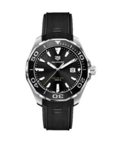 TAG-HEUER-AQUARACER-CUARZO-43MM-ACERO-ESFERA-NEGRA-CAUCHO-NEGRO WAY101A.FT6141