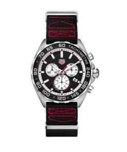 TAG-HEUER-FORMULA-1-43MM-CRONÓGRAFO-CUARZO-ACERO-ESFERA-NEGRA-TEXTIL-NEGRO CAZ101E.FC8228