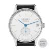 NOMOS ORION NEOMATIK AUTOMÁTICO ESFERA BLANCA PIEL NEGRA 40.5MM REF 360