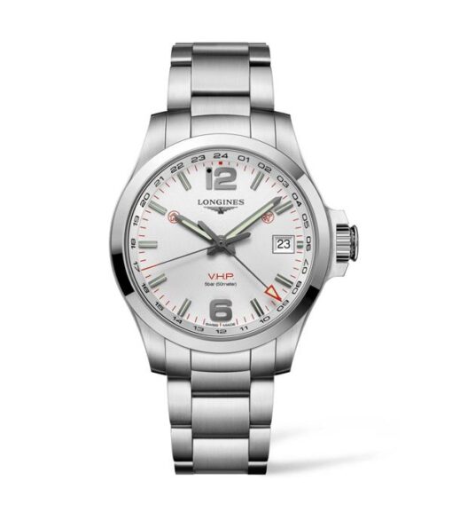 longines-conquest-vhp-gmt-41mm-esfera-blanca-brazalete-acero-l3.718.4.76.6