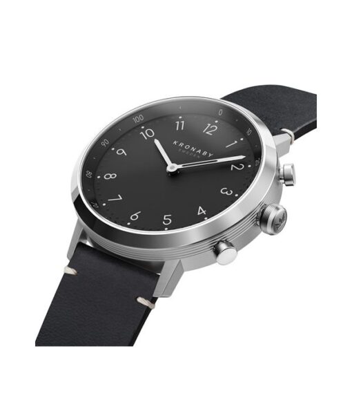 KRONABY-NORD-HYBRID-SMARTWATCH-STEEL-LEATHER-INCLINED-41MM-A1000-3126