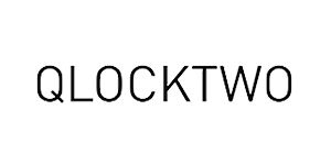 relojes qlocktwo logo